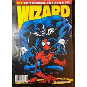 1997 Wizard Vintage Magazine August #72 Collectible Whos In Whos Out Book